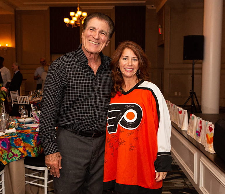 Vince Papale and Mollie Plotkin