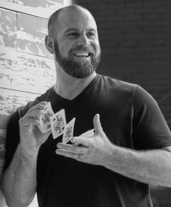 Jon Dorenbos with Cards 