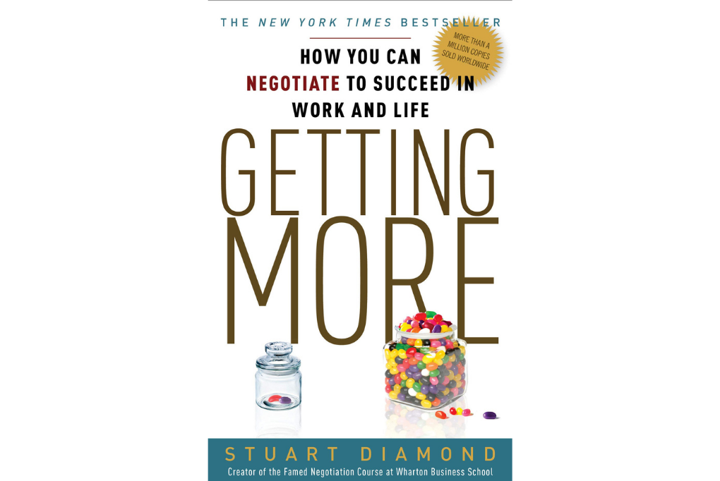 Front cover of Getting More, By Stuart Diamond.