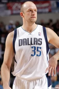 NBA Player Brian Cardinal in his Dallas Mavericks Jersey