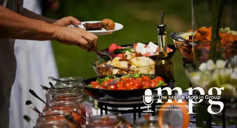 A meal prepared for Administrative Professionals Day