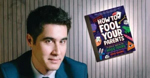 David Kwong and his book "How to Fool Your Parents"