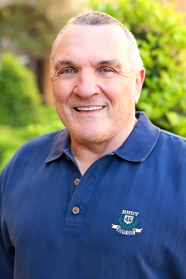 Rudy Ruettiger Headshot