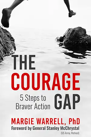 The Courage Gap - 5 Steps to Braver Action Book Cover