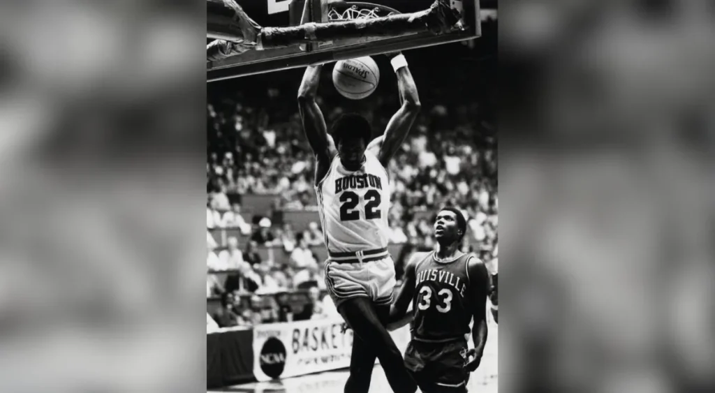 Clyde Drexler Dunking